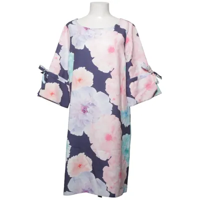 Dress (Blue, Pink, Multicolored) from Adika Polyester