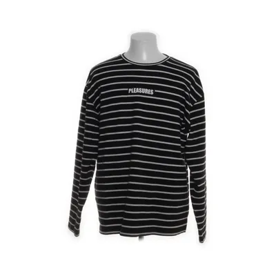 Long sleeve T-shirt (Black, White) from Pleasures Cotton