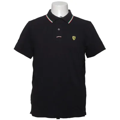 Pikétröja (Svart) från Scuderia Ferrari Bomull