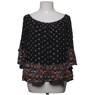 Top (Black, Multicolored) from Papaya Viscose