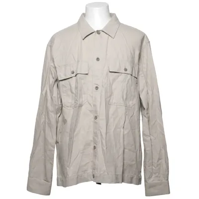 Skjortejakke (ONSKENNET LS LINEN OVERSHIRT) fra Only & Sons Linned, Genanvendt bomuld