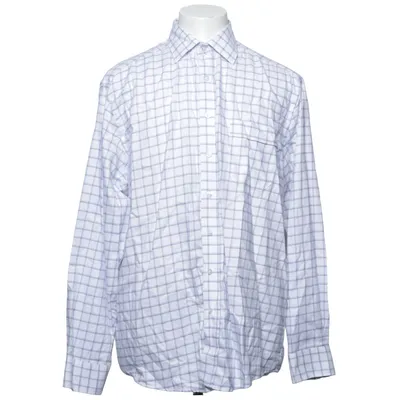 Shirt (White, Blue) from Rover & Lakes Cotton