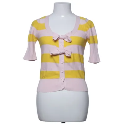 Cardigan (Jaune, Rose) de Sonia Rykiel Coton