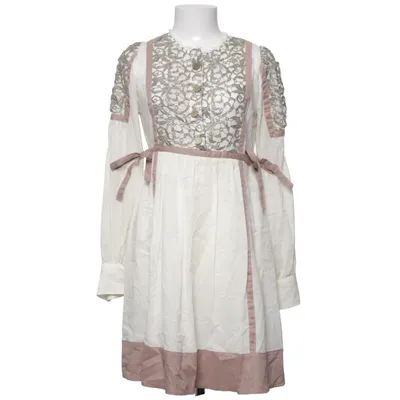 Robe (Blanc, Marron) de Valerie