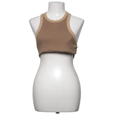 Crop top (Marron) de A-DSGN Coton, Élasthane