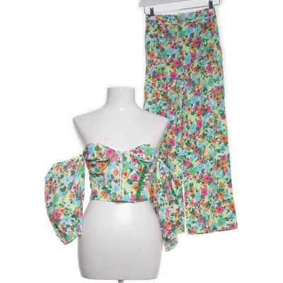 Set (Wit, Meerkleurig) van Stradivarius Katoen