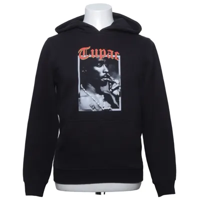 Huvtröja (Svart) från Mister Tee Bomull, Polyester