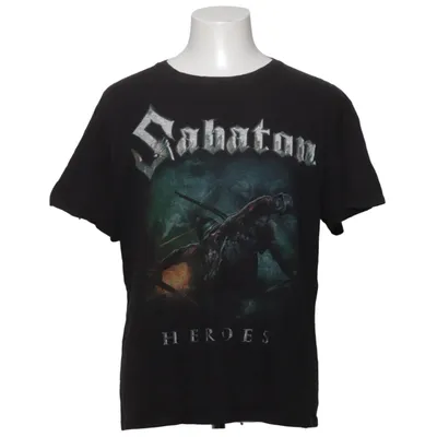 T-shirt (Black) from Sabaton Cotton