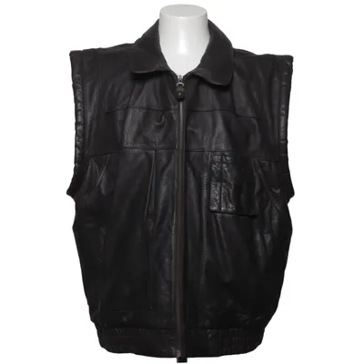 Gilet d'extérieur (Marron) de Prince Acétate, Cuir, Polyamide