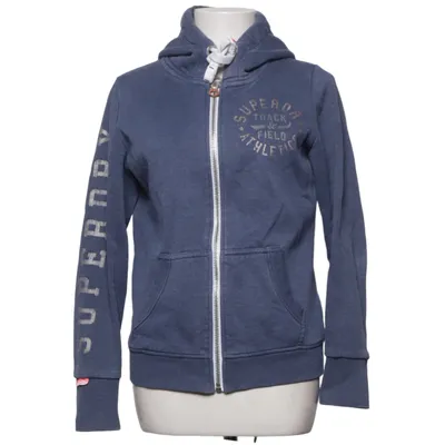 Hoodie (Blue) from Superdry Track & Field Cotton, Polyester