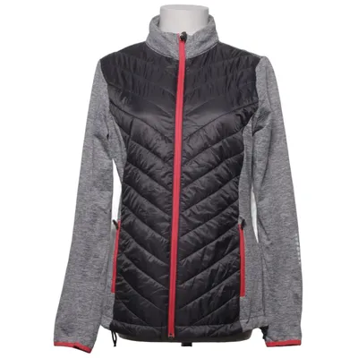 Träningsjacka (Grå, Svart, Röd) från Damen Elastan, Polyester