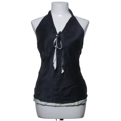 Halter neck top (Black, Beige) from Oasis Silk
