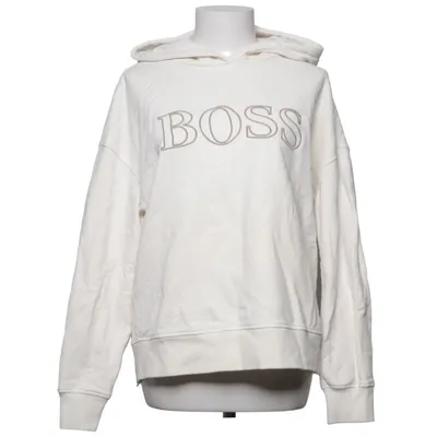 Capuchon sweater (Wit) van Hugo Boss Katoen, Elastaan, Polyester