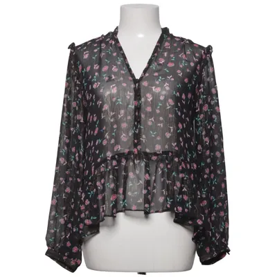 Bluse (Sort, Flerfarvet) fra Zara Z1975 Denim