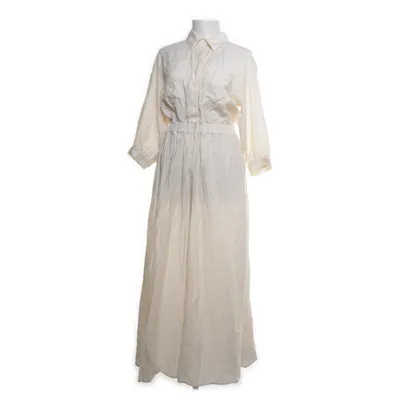 Robe chemise (Blanc) de H&M Trend Viscose, Polyamide