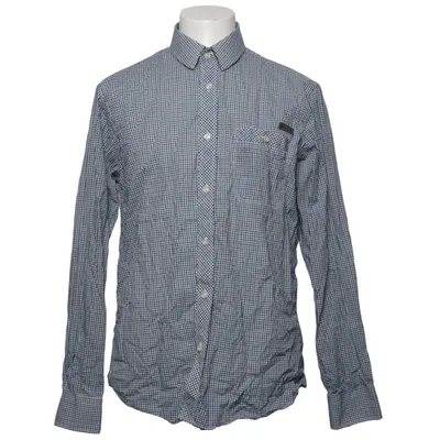 Chemise (Bleu, Vert, Blanc) de John Deere Coton