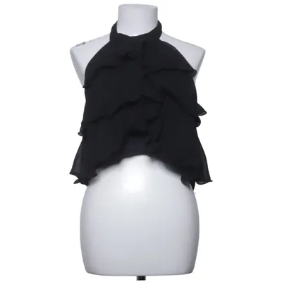Halternecktopp (Svart) från Shein Polyester