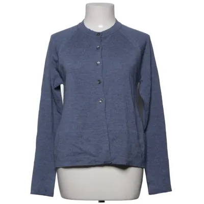 Cardigan (Blauw) van Stenströms Merinowol