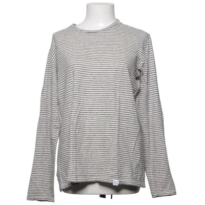 Långärmad t-shirt (Grå, Vit) från Norse Projects Bomull, Linne
