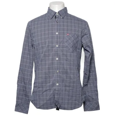 Chemise (Bleu, Gris, Blanc) de Marville Coton, Élasthane, Polyamide