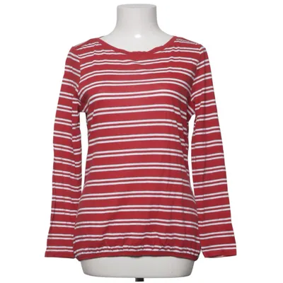 Lange mouwen shirt (Rood, Wit) van Women Essentials by Tchibo Katoen, Polyester