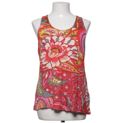 Débardeur (Rouge, Rose, Multicolore) de Desigual Coton, Viscose