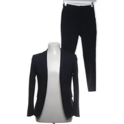 Jakkesæt (Blå) fra Lindbergh White Elastan, Polyester, Viscose