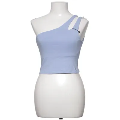 Crop top (Blue) from Hollister Cotton, Elastane