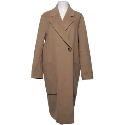 Mantel (Beige) Kaschmir, Polyester, Wolle