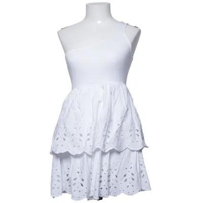 Dress (White) from Zara Cotton, Polyester