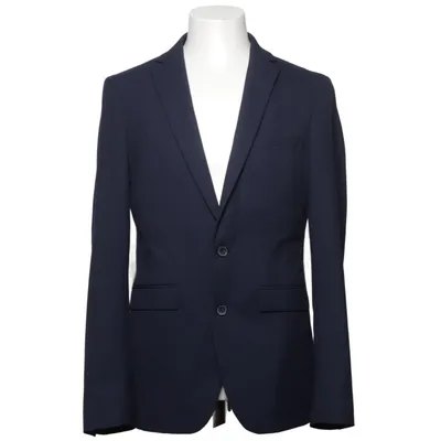 Blazer (Blauw) van Finshley & Harding Elastaan, Gerecycled polyester, Viscose