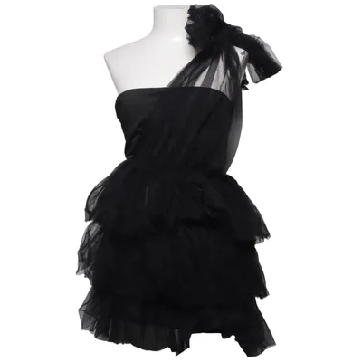 Cocktailklänning (Svart) Elastan, Polyester