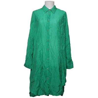 Robe chemise (Vert) de ONLY Carmakoma Élasthane, Viscose