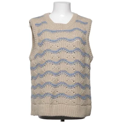 Pull sans manches (Beige, Bleu) de COS Mohair, Laine