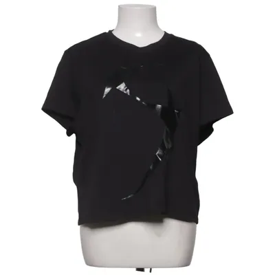 T-shirt (Black) from Mugler x H&M Cotton