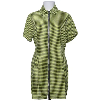 Kjole (Gul, Sort) fra The Ragged Priest Metallfiber, Polyester, Viscose