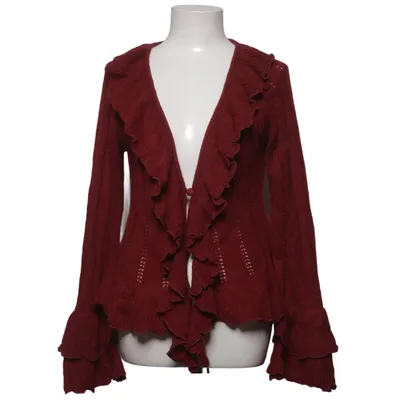 Cardigan (Knitted Flounce Detail Sweater) from NA-KD Acrylic, Polyamide