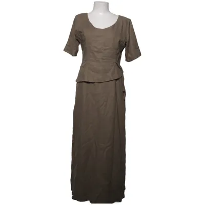 Maxikjole (Grøn) fra Kingfield Linned, Polyester, Viscose