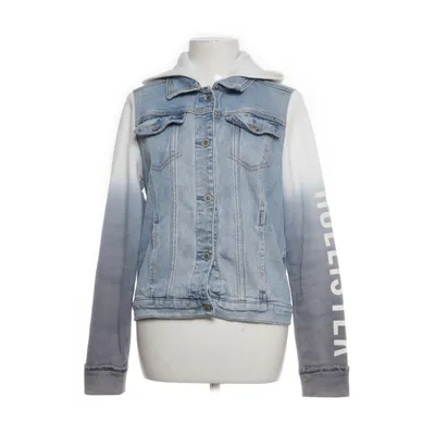 Capuchon sweater (Blauw, Wit) van Hollister California Katoen, Elastaan