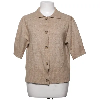 Kofta (Beige) från Lene Sand Akryl, Elastan, Polyester, Ull