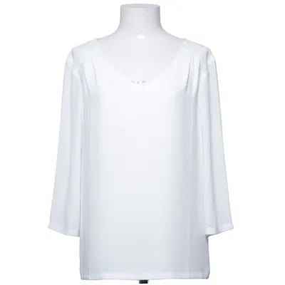 Blouse (White) from Maison 123 Elastane, Polyester, Viscose