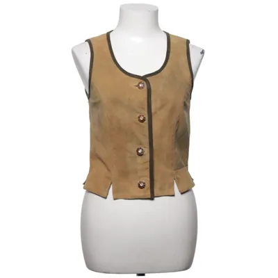 Leren vest (Bruin) van PG Leather Fashion Leer