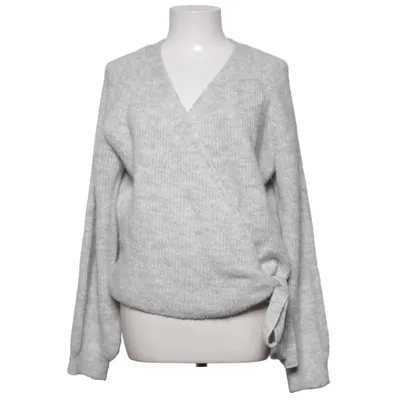 Wrap cardigan (Gray) from ONLY Acrylic, Polyester
