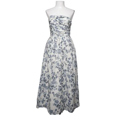 Långklänning (Blå, Vit, Flerfärgad) från H&M Bomull