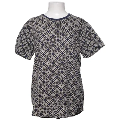 T-shirt (Blue, Beige) from Alan Rust Cotton