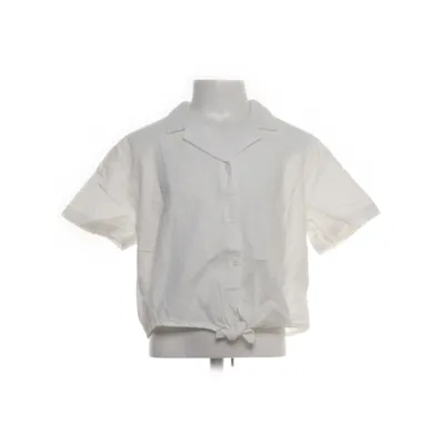 Short sleeve shirt (Green) from H&M Linen, Cotton