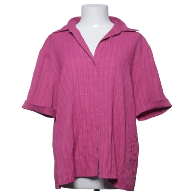 Kortärmad skjorta (Rosa) från Pleasant Elastan, Polyester, Viskos