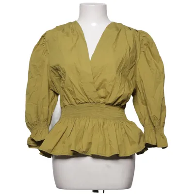 Peplum top (Green) from DeFacto Woman Cotton