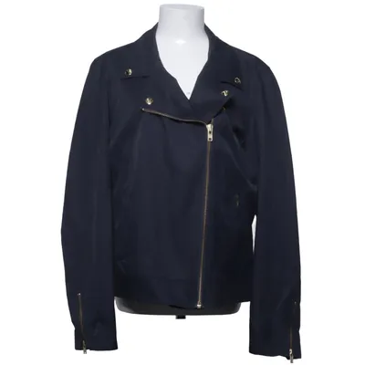 Veste de motard (Bleu) de Human Scales Acétate, Coton, Polyamide