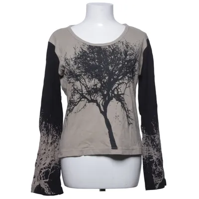 Lange mouwen shirt (Beige, Zwart) van Simple Wish Katoen
